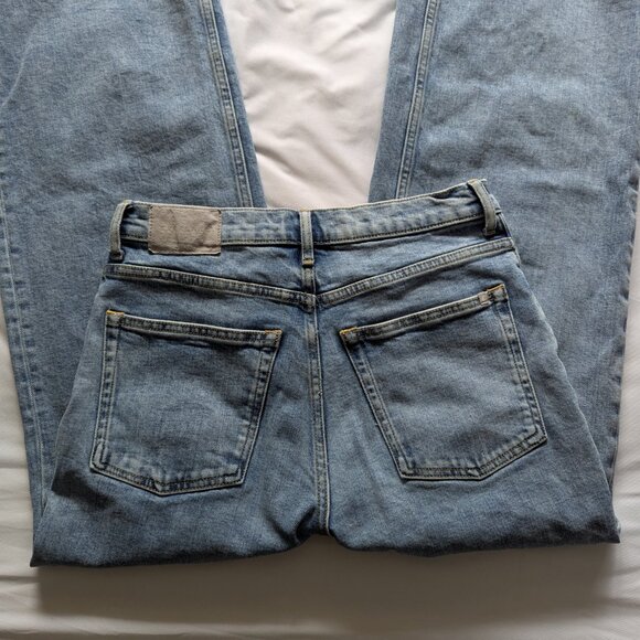 Everlane Women's Way-High® Sailor Jean in Salt Water, Size 28 - Picture 4 of 6